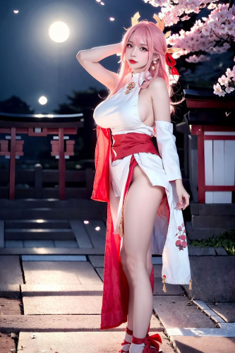 AI美女-拟实-八重神子-Yae-Miko-纯净版