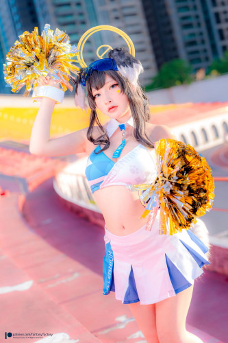 Fantasy-Factory-小丁Ding-《蔚蓝档案》-猫冢响-啦啦队服-Hibiki-Cheerleader