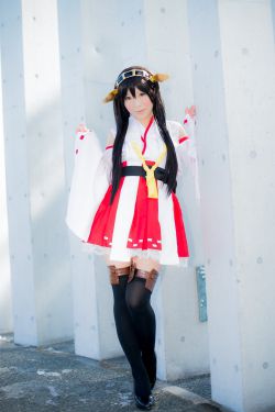 日本CosPlay_真白ゆき (Mashiro Yuki) 《Kantai Collection》Haruna 写真集