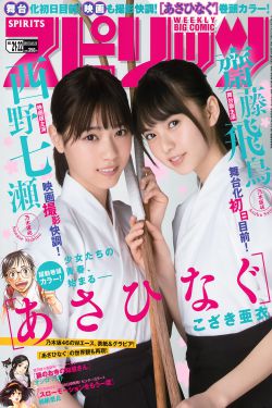 Weekly Big Comic Spirits杂志写真_ 齋藤飛鳥 西野七瀬 2017年No.21-22 写真杂志[11P]