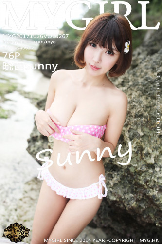 MyGirl美媛馆-267-晓茜Sunny-《海边波点式比基尼系列》-2017.10.26