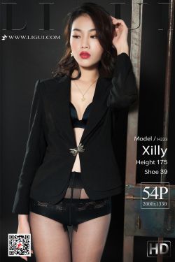 丽柜_腿模Xilly《监狱黑丝女王》 写真集[55P]