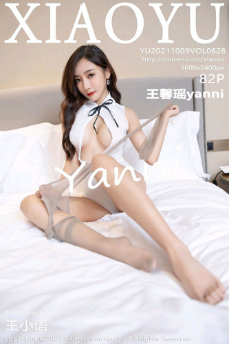 XiaoYu语画界-628-王馨瑶Yanni-白色高叉连体衣肉丝-2021.10.09