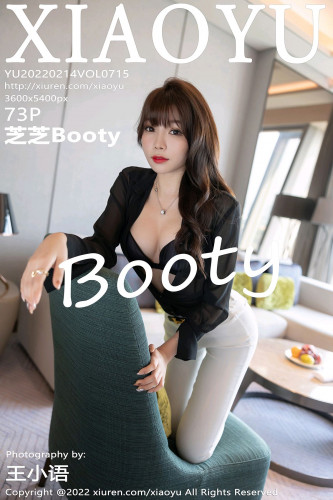 XiaoYu语画界-715-芝芝Booty-黑色长袖T白色长裤性感内衣-2022.02.14