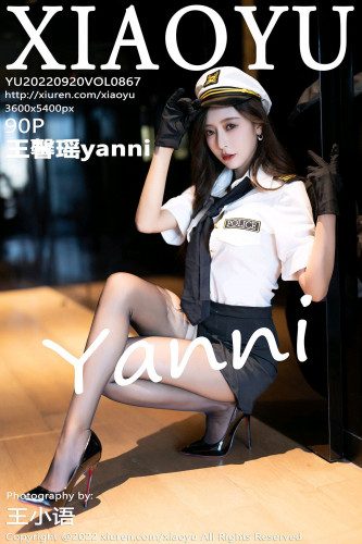 XiaoYu语画界-867-王馨瑶Yanni-韩国女警官制服蕾丝内衣破烂黑丝-2022.09.20