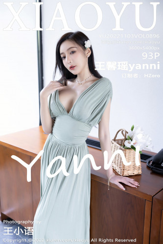 XiaoYu语画界-896-王馨瑶Yanni-杭州旅拍灰绿色连衣裙-白色比基尼-2022.11.03