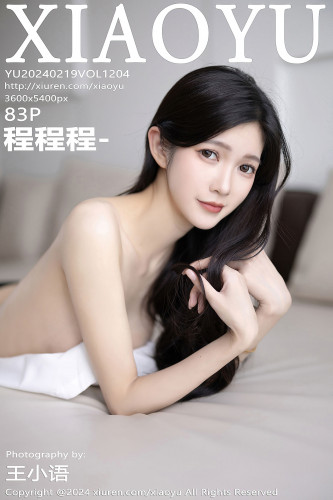 XiaoYu语画界-1204-程程程-深色日系学生服白衬衫黑短裙黑色内衣-2024.02.19