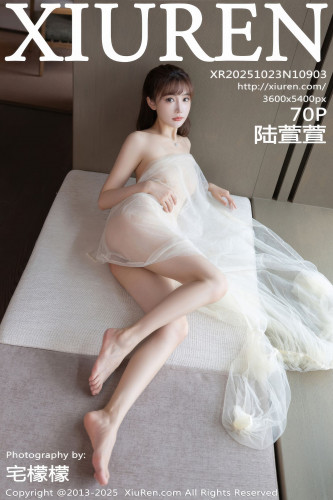 XiuRen秀人网-10903-陆萱萱-轻透白纱肉色丝袜-2025.10.23