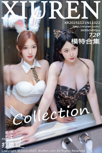 XiuRen秀人网-11022-金允希Yuki-豹纹内衣黑丝姐妹花-2025.11.21