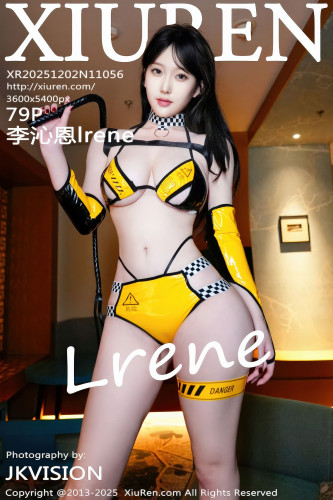 XiuRen秀人网-11056-李沁恩lrene-黄色比基尼赛车女郎-2025.12.02