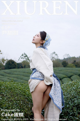 XiuRen秀人网-11098-尹甜甜-采茶女古风白衣户外爆乳全裸-2025.12.11