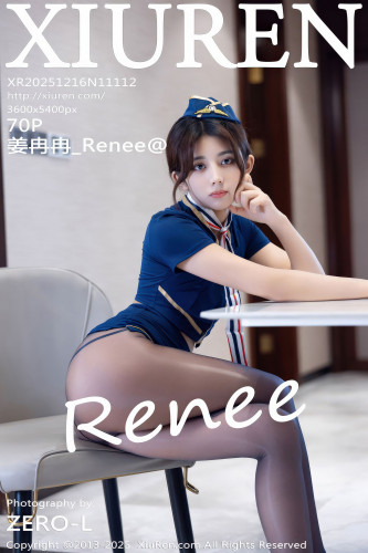XiuRen秀人网-11112-姜冉冉_Renee-蓝色空姐制服短裙黑丝-2025.12.16