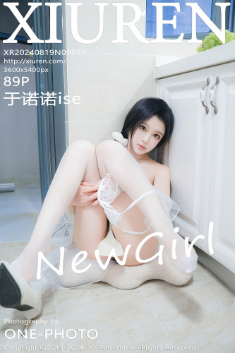 XiuRen秀人网-9031-于诺诺ise-首套写真-轻透白纱蕾丝内衣爆乳-2024.08.19