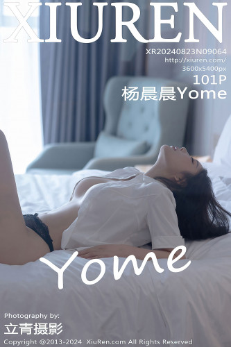 XiuRen秀人网-9064-杨晨晨Yome-女学生JK制服白衬衫红格子短裙黑丝-2024.08.23