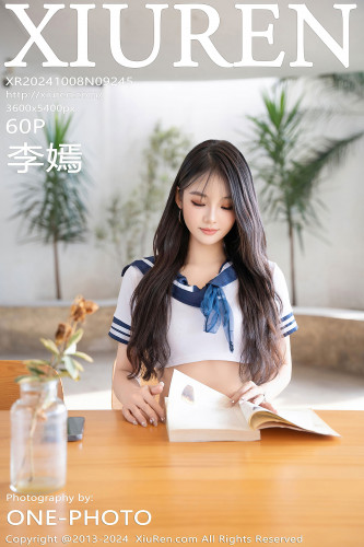 XiuRen秀人网-9245-李嫣-学生装水手衬衫深蓝短裙-2024.10.08