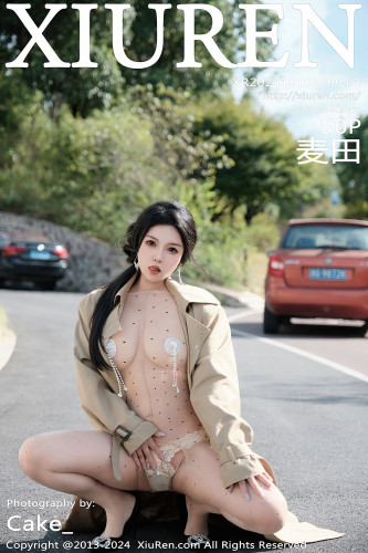 XiuRen秀人网-9261-麦田-米色大衣露出透视肉丝爆乳-2024.10.10