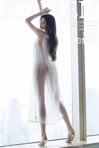 XiuRen秀人网-9426-初梦瑶-透视白纱长裙绝美身材-2024.11.11