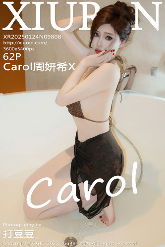 XiuRen秀人网-9808-Carol周妍希X-褐色纱裙浴缸湿身-2025.01.24